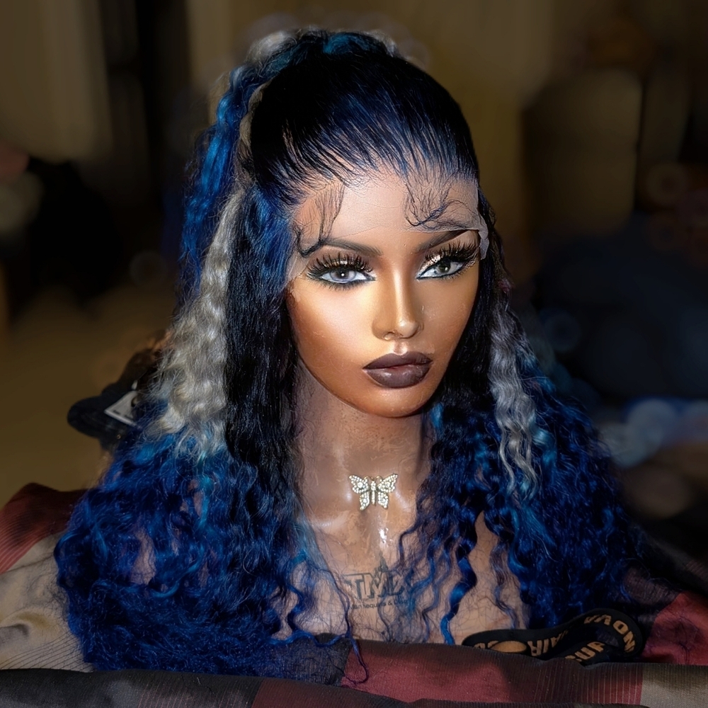 HUMAN HAIR CURLY 13*6 FRONTAL WIG - Picture 7 of 7